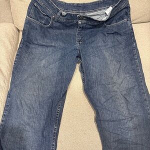 Riders by Lee Dark Blue Boyfriend Jeans